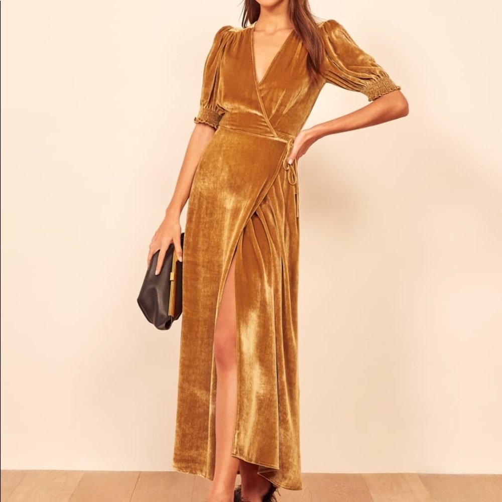 REFORMATION PEONIE DRESS